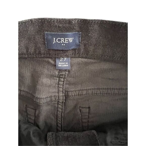 J Crew Black  Corduroy JEANS SIZE 27 - Picture 8 of 8